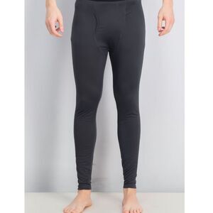 Rainforest Men Performance Heat Gear Base Layer Pants, Charcoal Large